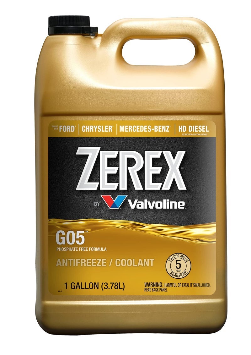 Valvoline Zerex G05 Phosphate Free Concentrate Antifreeze Coolant 1 Gallon - Image 1